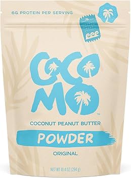 Amazon.com : Cocomo Coconut Peanut Butter Powder, Chocolate - 14