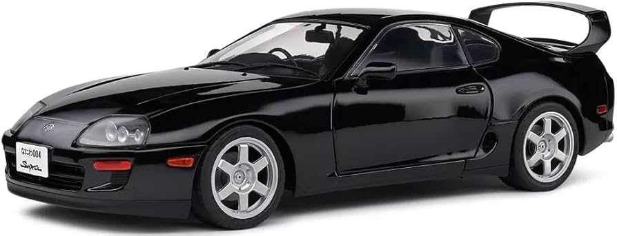 Amazon | ソリド 1/18 トヨタ スープラ A80 1993 ブラック SOLIDO