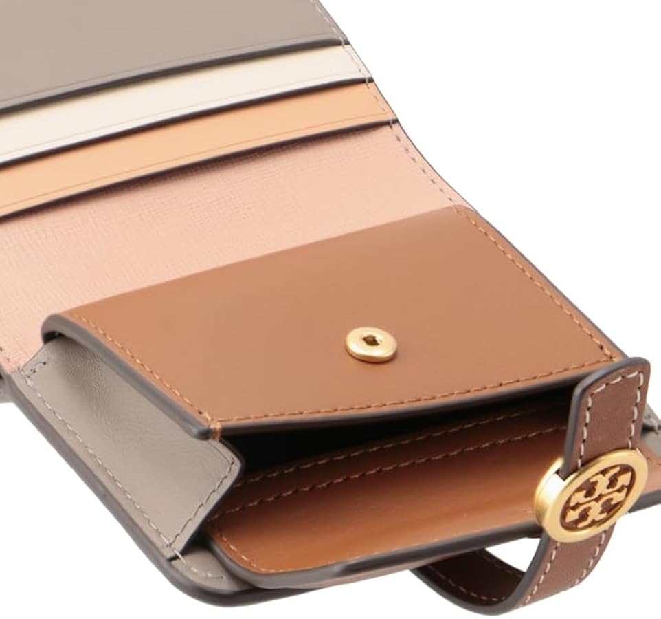 Amazon | [トリーバーチ] 財布 二つ折り バイカラー ROBINSON ミニ