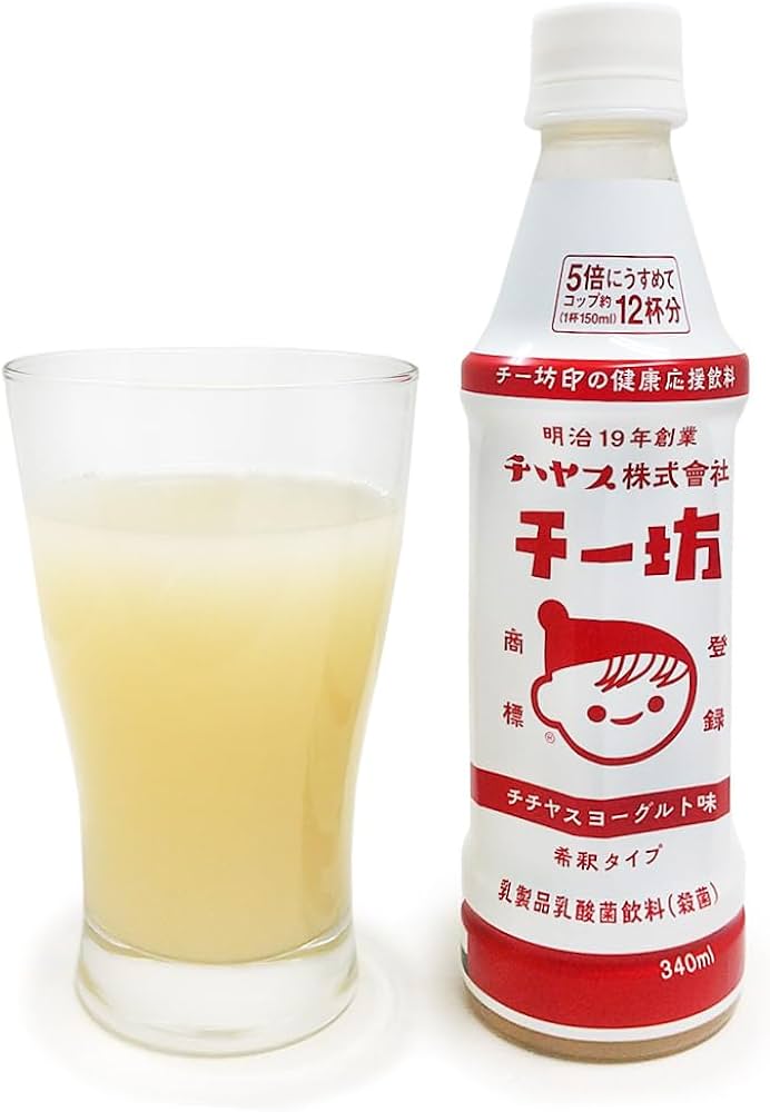 Amazon.co.jp: チチヤス チー坊 乳酸菌飲料 340ml 12本入り 希釈