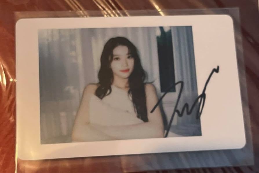 Kep1er kcon シャオティン直筆 サイン チェキ