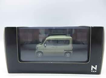 ホンダ N-VAN☆ミニカー オリーブグリーン1/43 非売品 ホンダ N-VAN