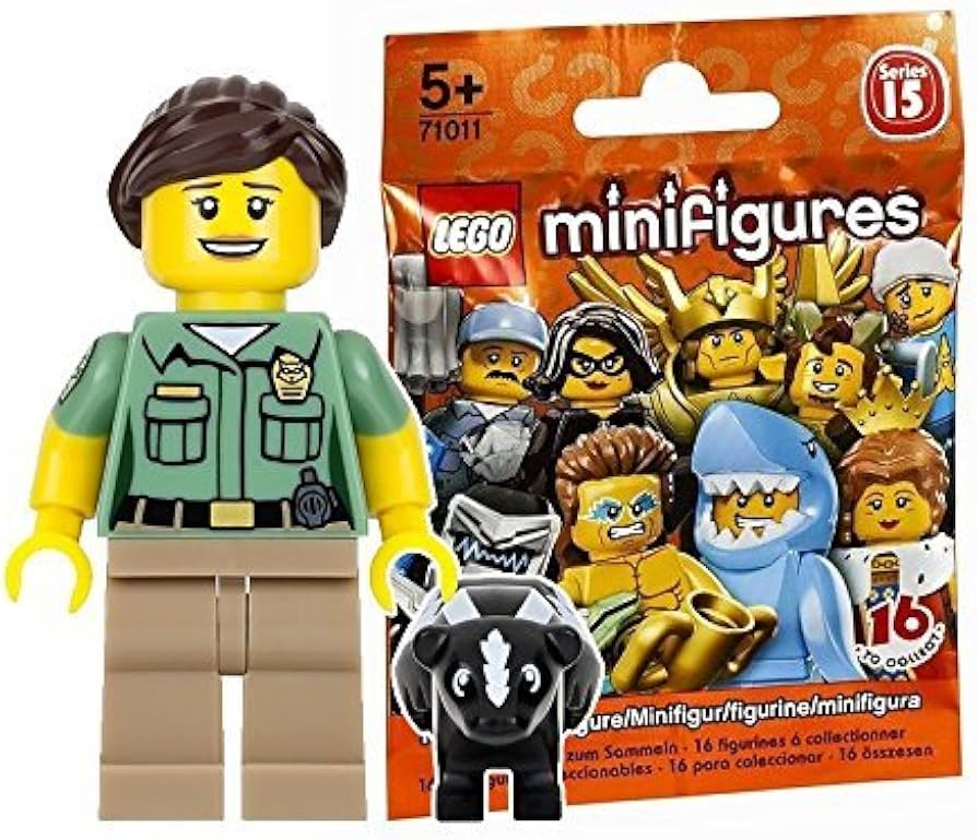 Amazon.co.jp: レゴ(LEGO) ミニフィギュア シリーズ15 動物管理局員