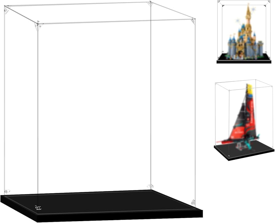 Amazon.com: LILIKAKA Display Case for Lego 43222 Disney Castle or