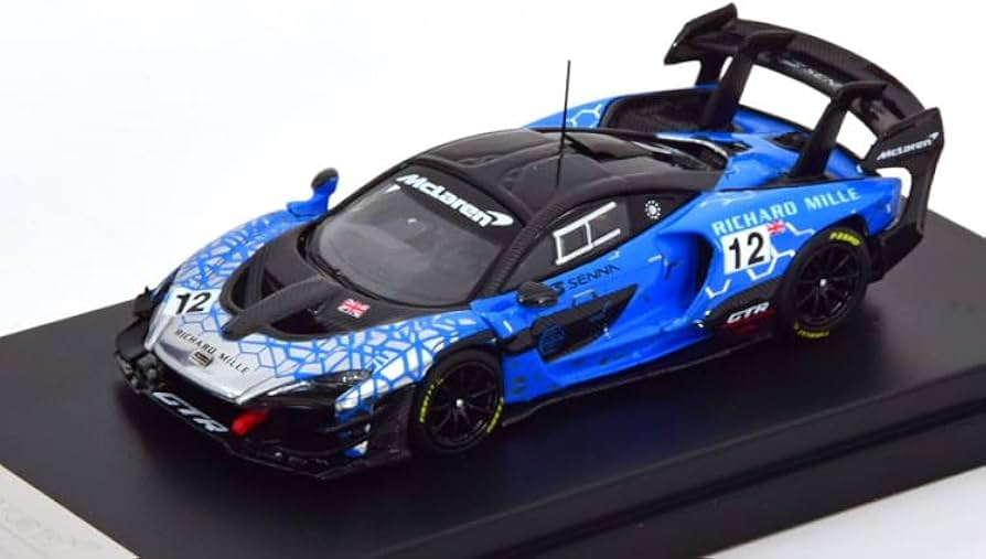 Amazon | LCD Models 1/64 マクラーレン セナ GTR #12 | ミニカー
