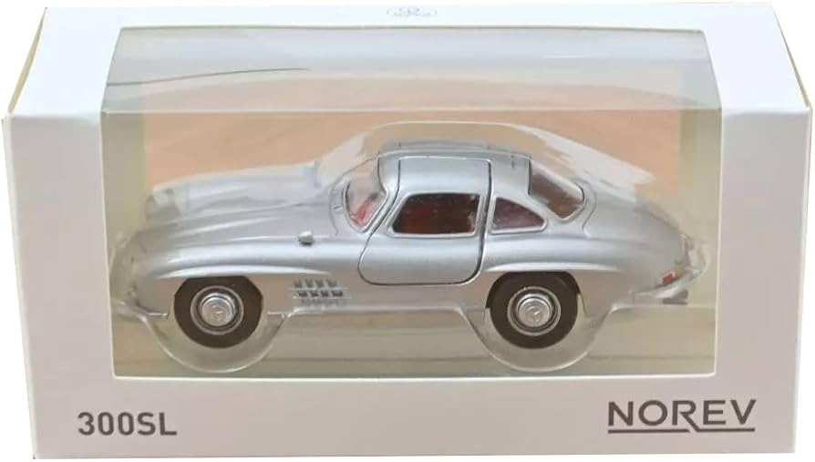 Amazon | ノレブ 1/43 メルセデスベンツ 300SL (W198) 1954 シルバー