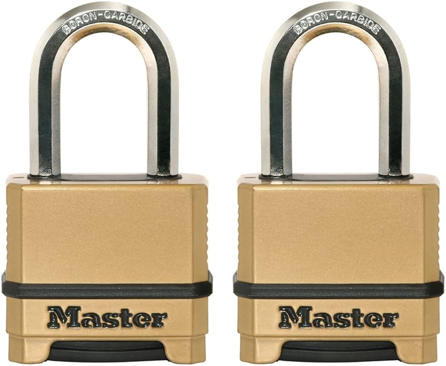 Amazon.com: Master Lock Gold Combination Lock, Heavy Duty Weather