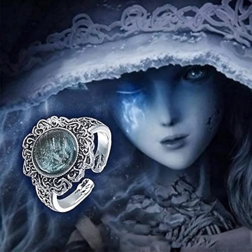 Amazon.co.jp: [小さな店] ラニ 指輪 エルデンリング リング 魔女ラニ