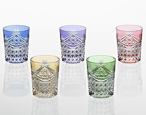 KAGAMI CRYSTAL サンクラール/色変わり切子グラス/カップ KAGAMI