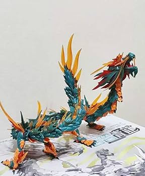 Amazon.co.jp: S02神型社 山海経シリーズ 東方守護神獣-青龍 (苍龍