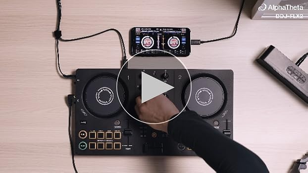 Amazon.com: Pioneer DJ AlphaTheta DDJ-FLX2 Compact 2-Channel DJ