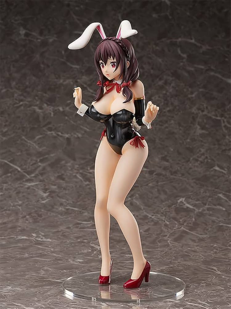 Amazon | この素晴らしい世界に祝福を！ ゆんゆん 生足バニーVer. 1/4