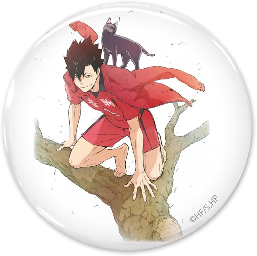 Amazon.co.jp: 【公式】コスパ ハイキュー!! 黒尾鉄朗 65mm缶バッジ