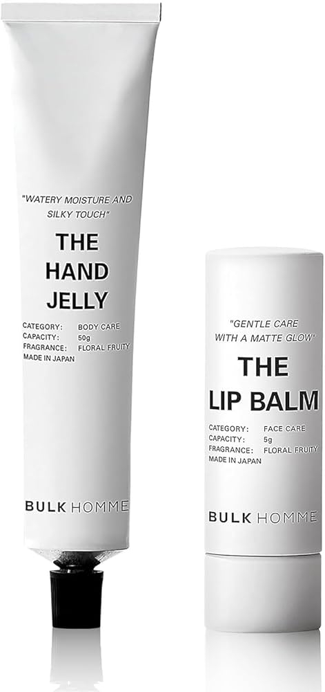 Amazon.co.jp: バルクオム リップバーム メンズ 5g &ハンドジェリー