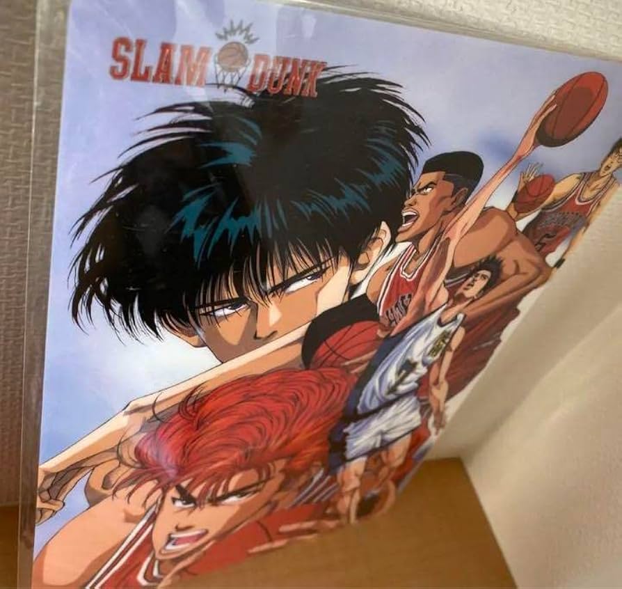 スラムダンク「流川楓」「仙道彰」ラミネートカード、桜木花道シールセット