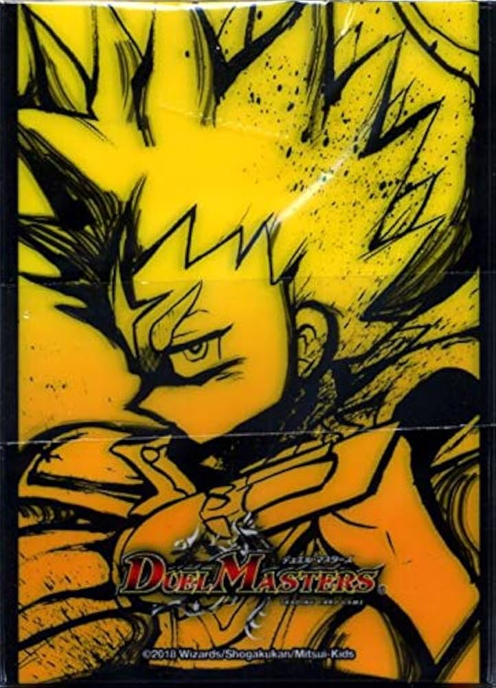Amazon | デュエルマスターズ 特製プロテクト 42枚入り（黄・キラ
