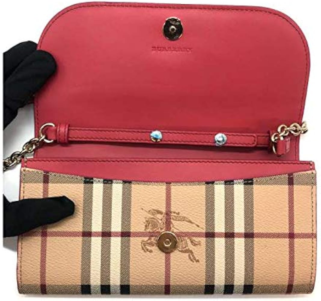Amazon | [BURBERRY] (バーバリー) チェーンウォレット 財布 斜め掛け