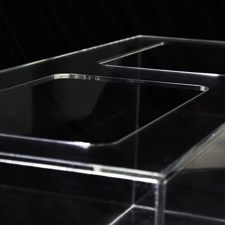 Amazon | アクリル水槽 通常水槽 120x45xH45cm T10mm 底面は板厚が同じ