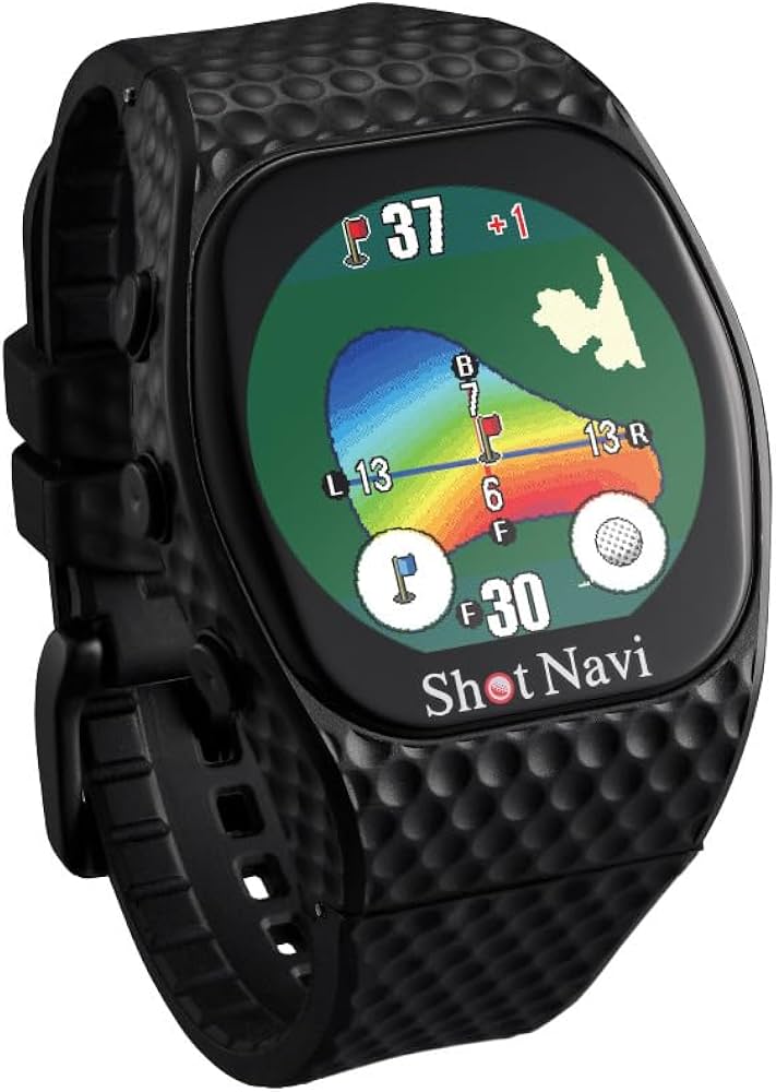 ShotNavi INFINITY ゴルフ GPSウォッチ ブラック 腕時計型GPSゴルフ