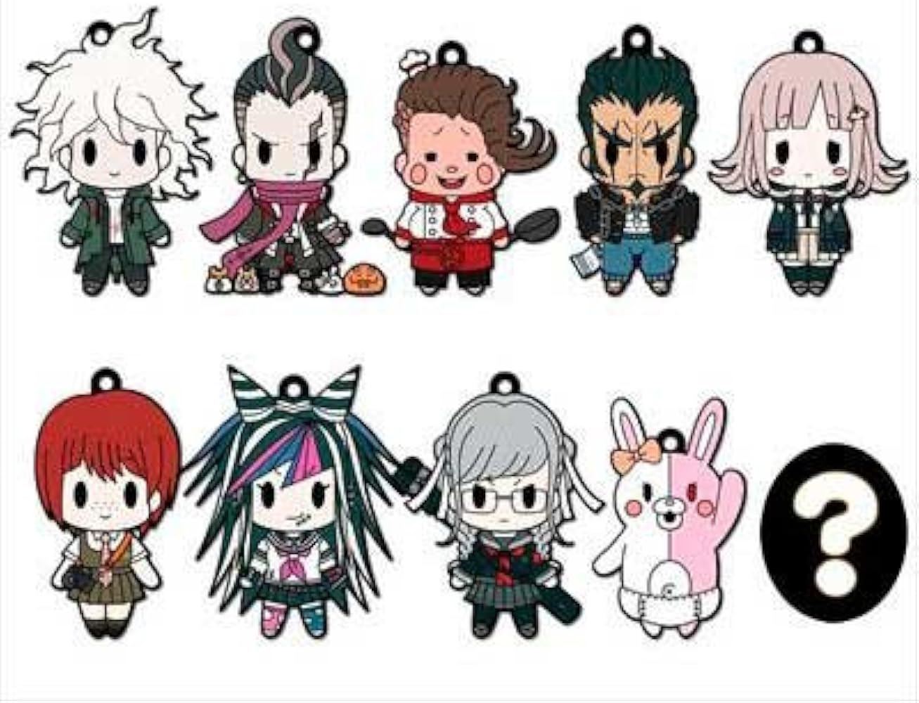 スーパーダンガンロンパ2 ラバーストラップコレクション コンプリート