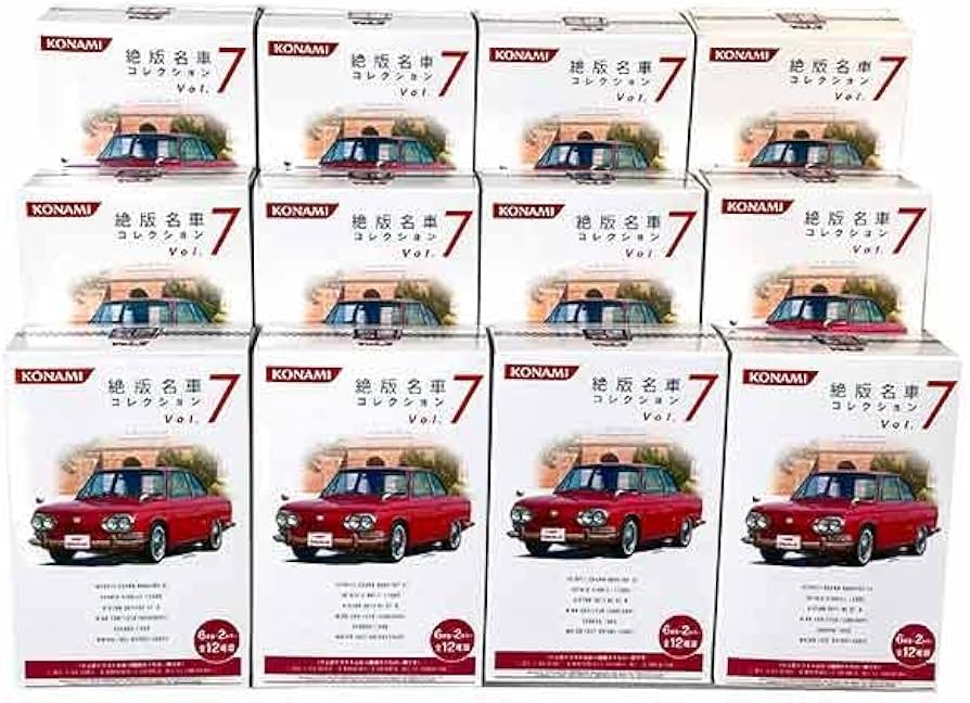 Amazon | 【12SET】 コナミ 1/64 絶版名車コレクション Vol.7 全12種