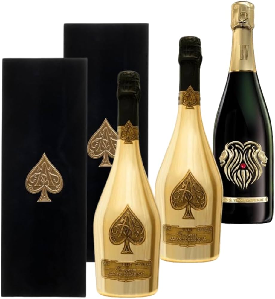 Amazon.co.jp: 「アルマンドゴールド2本購入で、レオシャンパンが付い