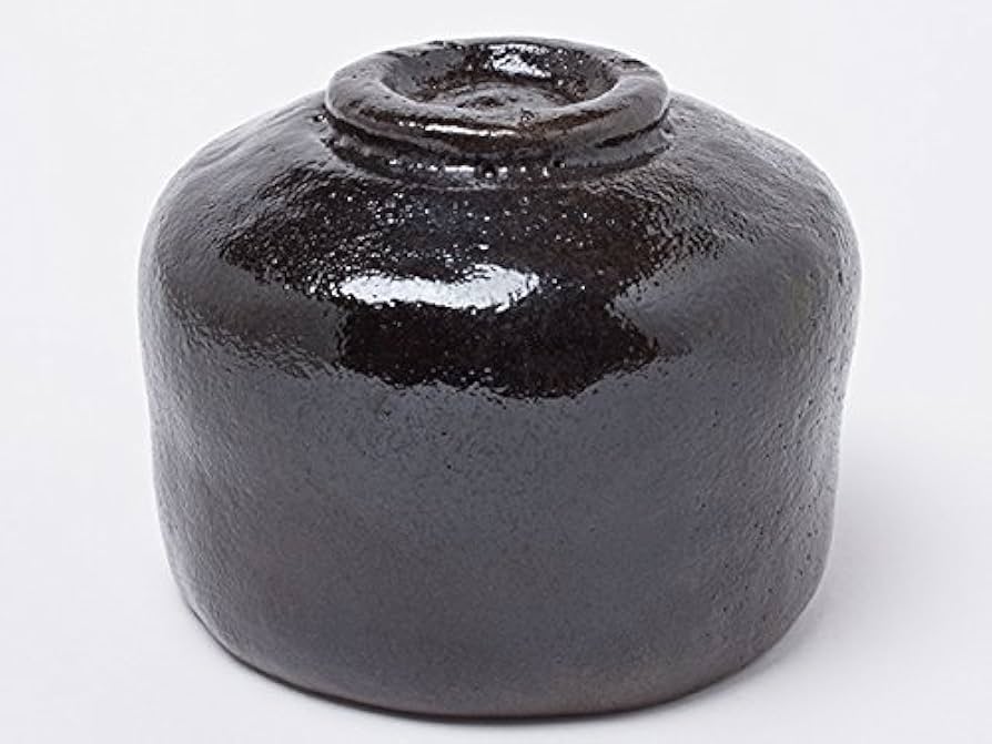 Amazon | 池田退輔 作 本間焼 黒茶碗 ikedataisuke-05 | 池田退輔 | 抹茶碗