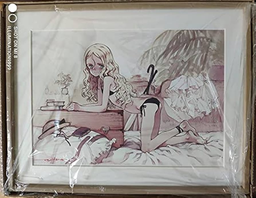大槍葦人 直筆サイン入り複製原画 リトルウィッチ