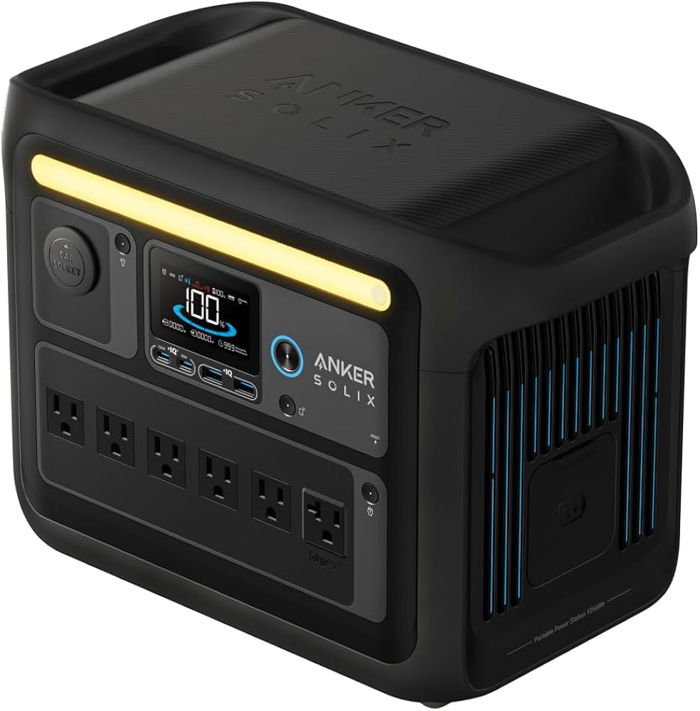 Amazon.co.jp: Anker Solix C1000 Portable Power Station ポータブル