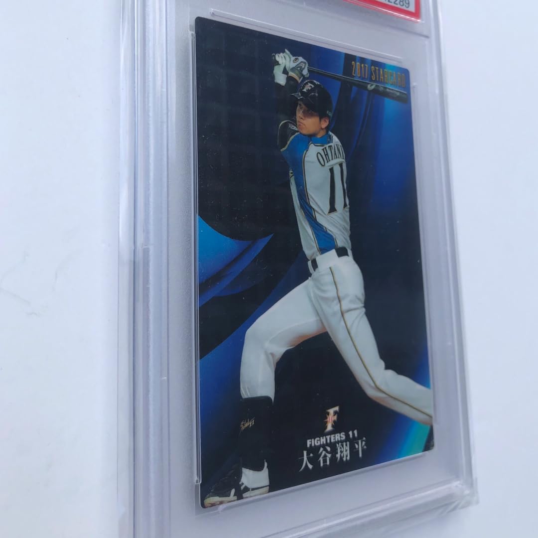 2016 プロ野球チップス 大谷翔平 カルビー 箔押しサイン PSA9 鑑定済