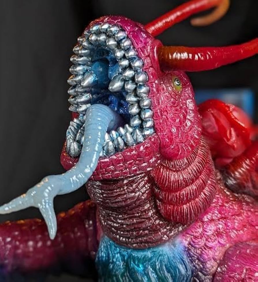 怪獣ギョー ソフビ フィギュア2体セット楳図かずおアートストーム訳あり