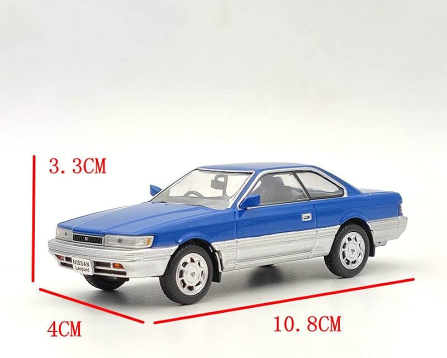 Amazon.com: 1/43 Norev for Nissan Leopard F31 1986 Blue Diecast