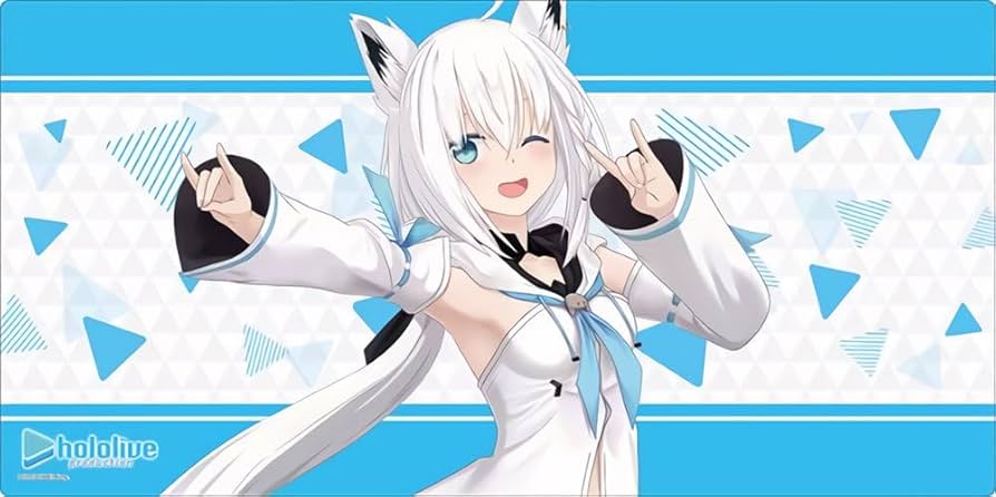 ホロライブ ローソン デスクマット 白上フブキ 未開封 未使用 hololive