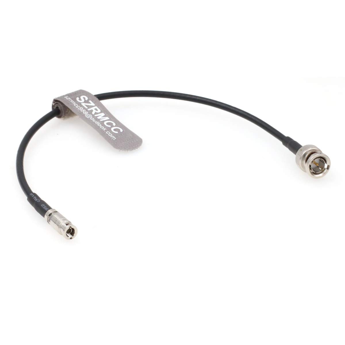 柔らかい 3CFWS(3G) 可動用 同軸 BNCケーブル 50m 黒色 撚線 立井電線