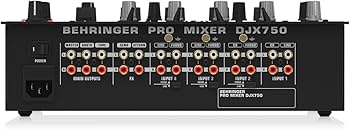 Amazon.com: Behringer PRO MIXER DJX750 Professional 5-Channel DJ