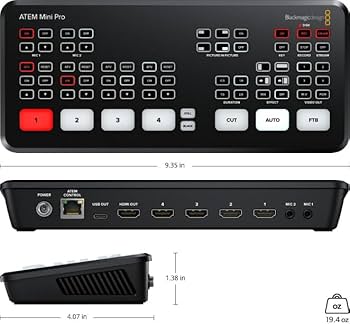 Amazon.com: Blackmagic Design ATEM Mini Pro HDMI Live Stream