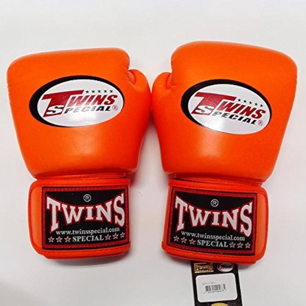 Amazon | 新品 正規 TWINS 本格ボクシンググローブ オレンジ | TWINS