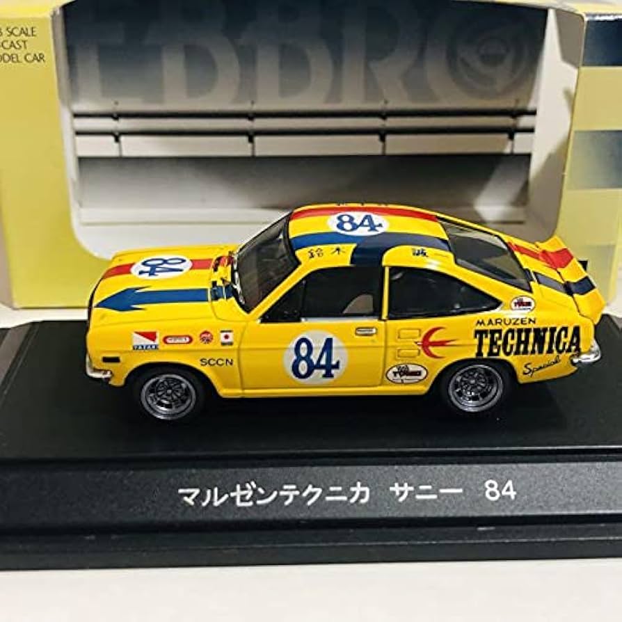 Amazon | 1/43 エブロ ピットロード マルゼンテクニカ サニー 84