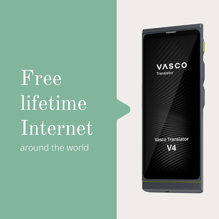 Vasco Translator V4 翻訳機 付属品 Black Onyx Bundle: Vasco
