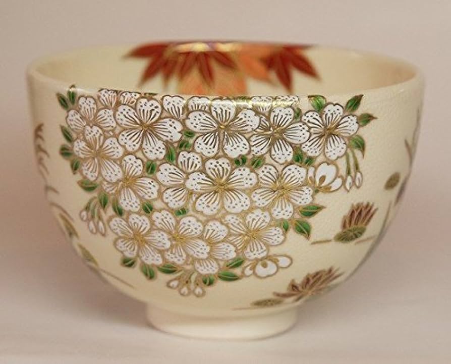 京焼 色絵ワラビ茶碗 新品 【公式通販】