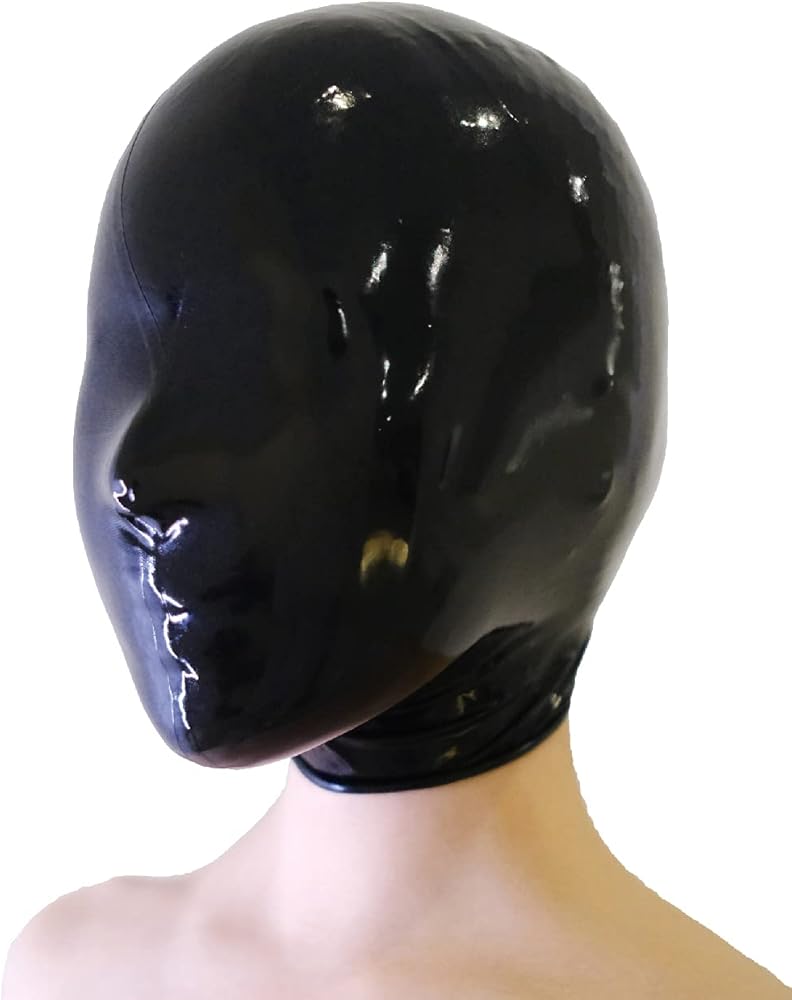 Amazon.co.jp: Rubber Bunny RB16メッシュ付きラバー全頭マスク 既定