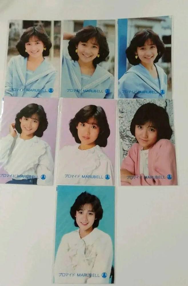 岡田 由紀子 注文 ブロマイドカード 1枚 激レア！ 岡田有希子