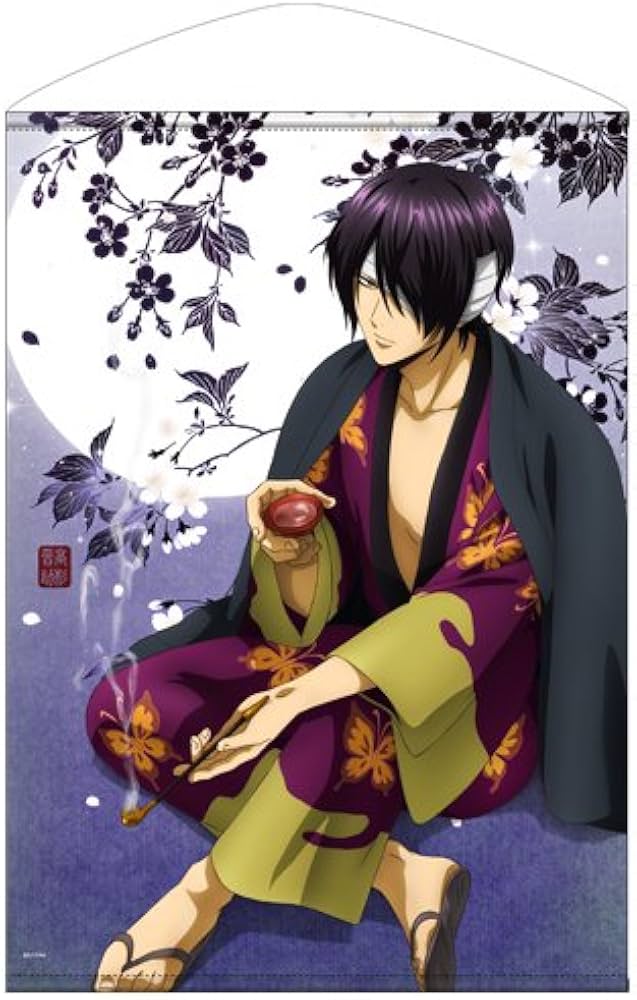 Amazon.co.jp: 銀魂 高杉晋助 B2タペストリー 高杉と一杯Ver. 約72.8cm