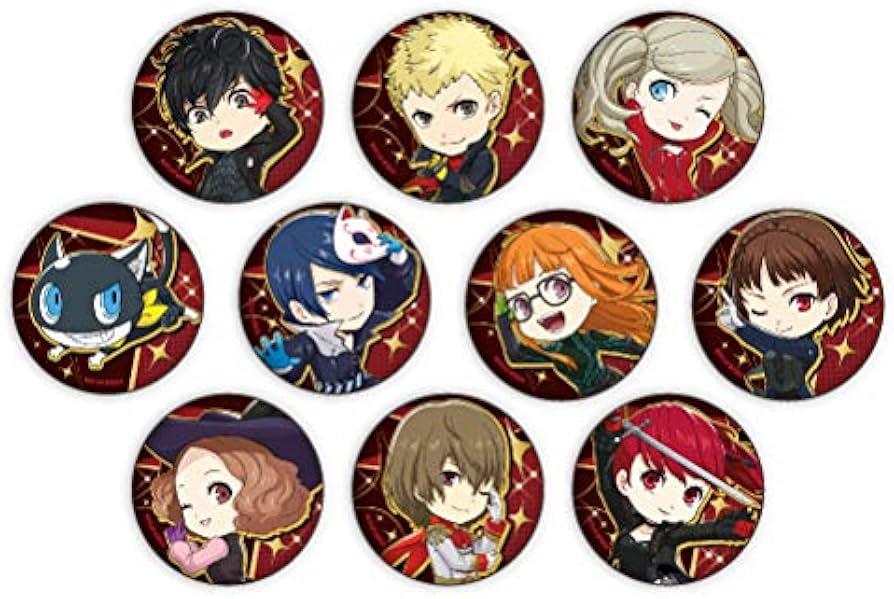 ペルソナ 缶バッジ Amazon.co.jp: ペルソナ5 ザ・ロイヤル 02