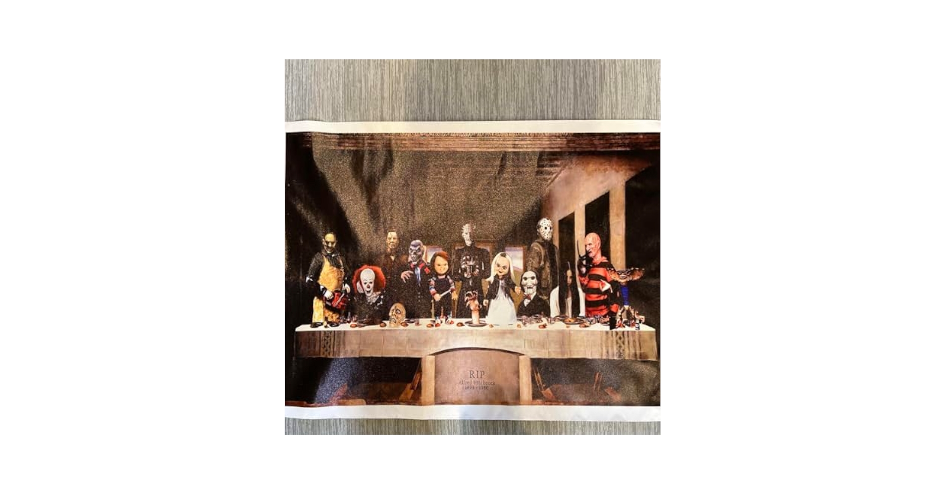 海外有名ホラー映画全員集合布ポスタージェイソンチャッキーフレディ