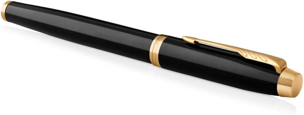 Amazon.co.jp: PARKER パーカー 万年筆 F 細字 IM コアライン ブラック