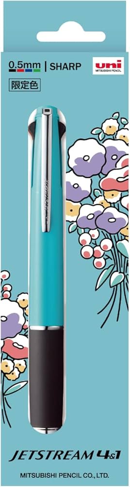 Amazon | 三菱鉛筆 多機能ペン ジェットストリーム 4&1 0.5 限定 花