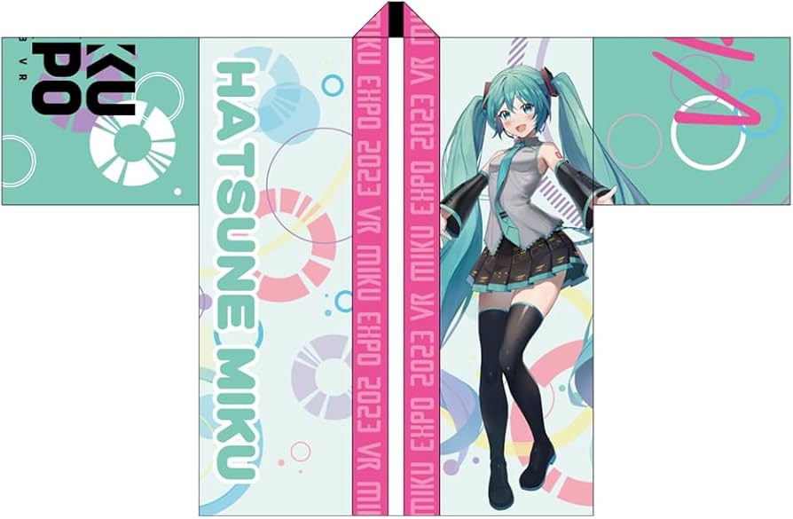 Amazon.co.jp: HATSUNE MIKU EXPO 2023 VR Happi MIKU MIKU 法披