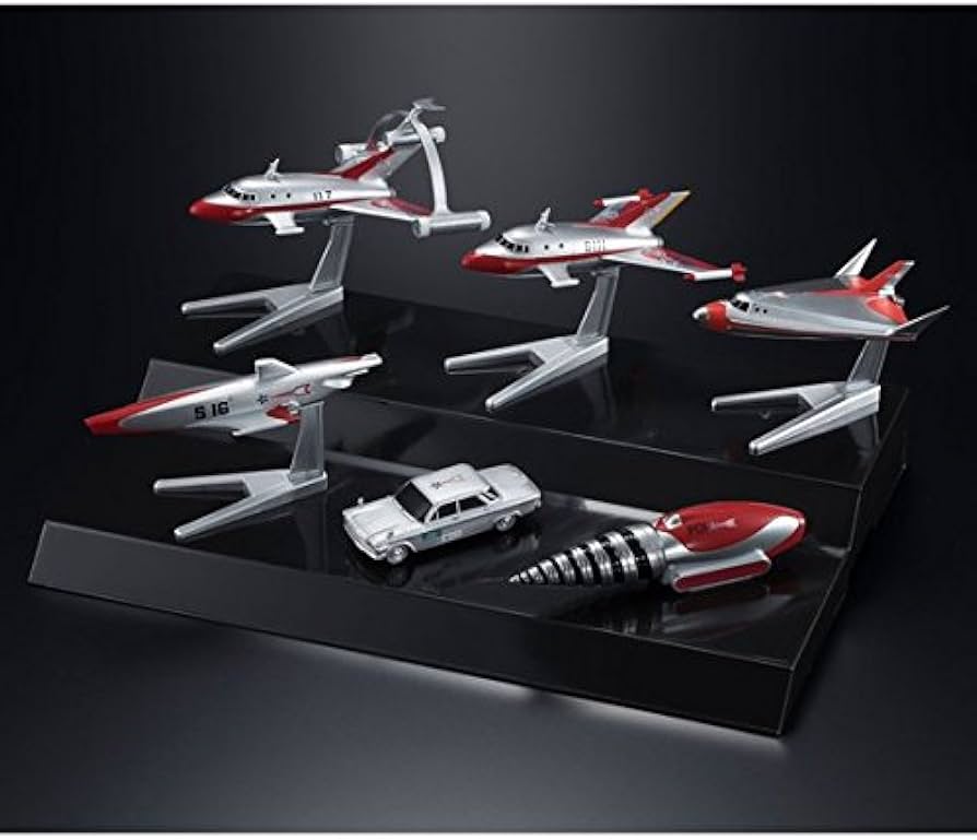 Amazon | メカコレクション ウルトラマンシリーズ 科学特捜隊セット