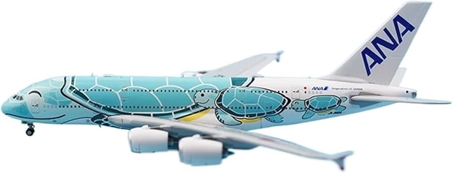 Amazon.co.jp: 1: 400 スケール エアバス A380 模型飛行機 ANA 日本
